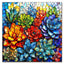 Whimsical Wooden Jigsaw Puzzle- Succulents