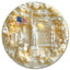 Whimsical Wooden Jigsaw Puzzle-Statue of Liberty and Flag