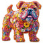 Whimsical Wooden Jigsaw Puzzle- Flower Dog