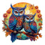 Whimsical Wooden Jigsaw Puzzle- Owl Family