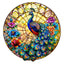 Whimsical Wooden Jigsaw Puzzle- Peacock King
