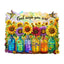 Whimsical Wooden Jigsaw Puzzle- God says you are
