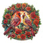 Whimsical Wooden Jigsaw Puzzle- Rose Cardinal