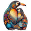 Whimsical Wooden Jigsaw Puzzle - PENGUIN FAMILY - pickApuzzle