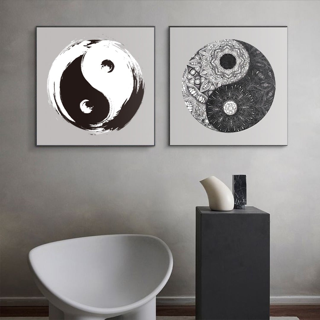 Whimsical Wooden Jigsaw Puzzle - YIN YANG - pickApuzzle