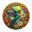 Whimsical Wooden Jigsaw Puzzle- Vintage Hummingbird