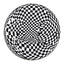 Whimsical Wooden Jigsaw Puzzle- Checkerboard pop art