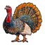 Whimsical Wooden Jigsaw Puzzle- Turkey