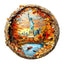 Whimsical Wooden Jigsaw Puzzle- New York Autumn