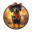 Whimsical Wooden Jigsaw Puzzle - Guardian of the Town - pickApuzzle