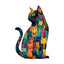 Whimsical Wooden Jigsaw Puzzle - Feline Mosaic - pickApuzzle