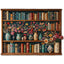 Whimsical Wooden Jigsaw Puzzle-Bookshelf Flower