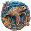 Whimsical Wooden Jigsaw Puzzle-Brave Sea Turtle