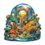 Skurriles Holz-Puzzle - Korallen-Gewächshaus