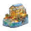Whimsical Wooden Jigsaw Puzzle- Glacier greenhouse