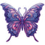Whimsical Wooden Jigsaw Puzzle-Gorgeous Butterfly