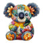 Whimsical Wooden Jigsaw Puzzle - Patchwork Koala - pickApuzzle