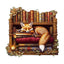 Whimsical Wooden Jigsaw Puzzle- Sleep Library-Fox
