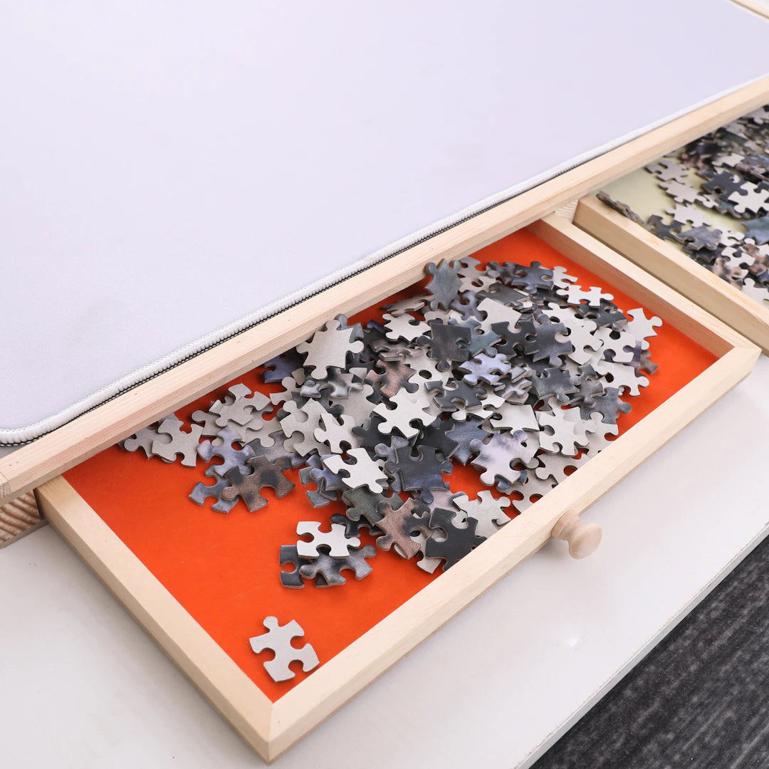 Charming Fox-Themed Wooden Jigsaw Puzzles for All Ages