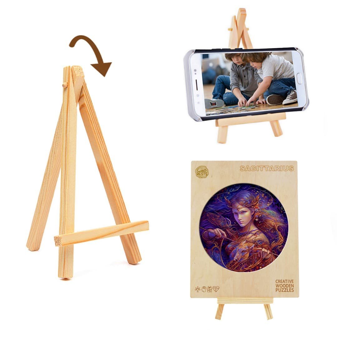 Engaging Wooden Jigsaw Puzzle - Sagittarius - pickApuzzle