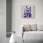 Whimsical Wooden Jigsaw Puzzle- Cute Ragdoll Cat