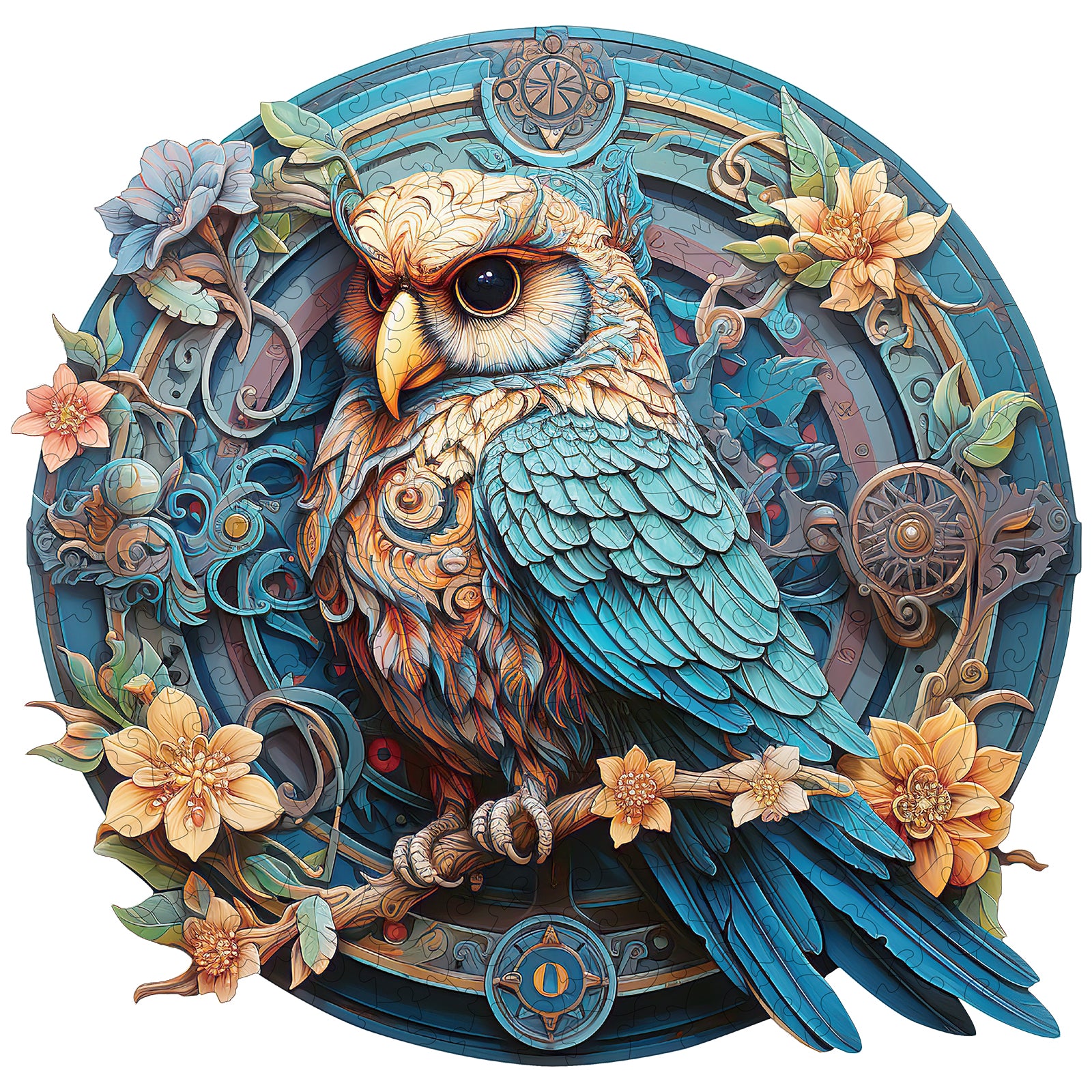 Engaging Wooden Jigsaw Puzzle- Wise Owl