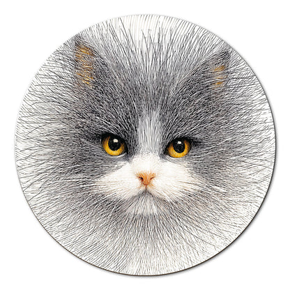 Line Cat 1000-Piece Cardboard Jigsaw Puzzle