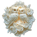 Whimsical Wooden Jigsaw Puzzle- Couple Owl