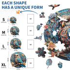 Engaging Wooden Jigsaw Puzzle- Wise Owl