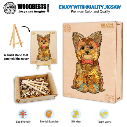 Verspieltes Holzpuzzle - YORKSHIRE