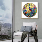 Whimsical Wooden Jigsaw Puzzle- Peacock King