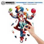 Skurriles Holz-Puzzle - Joker-1