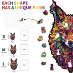 Whimsical Wooden Jigsaw Puzzle- Gorgeous Fox