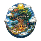 Puzzle en bois fantaisiste - L'Arbre de l'Harmonie