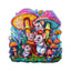 Whimsical Wooden Jigsaw Puzzle- Mouse family