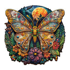 Whimsical Wooden Jigsaw Puzzle- Ancient butterfly-1