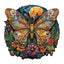 Whimsical Wooden Jigsaw Puzzle- Ancient butterfly-1