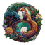 Whimsical Wooden Jigsaw Puzzle-Yin Yang Fox-3
