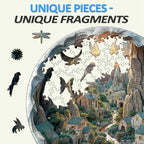 Whimsical Wooden Jigsaw Puzzle- 3d vision Inside The Cave-2