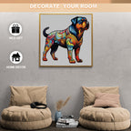 Whimsical Wooden Jigsaw Puzzle- Rottweiler 1