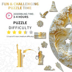 Whimsical Wooden Jigsaw Puzzle-Statue of Liberty