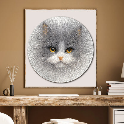 Line Cat 1000-Piece Cardboard Jigsaw Puzzle