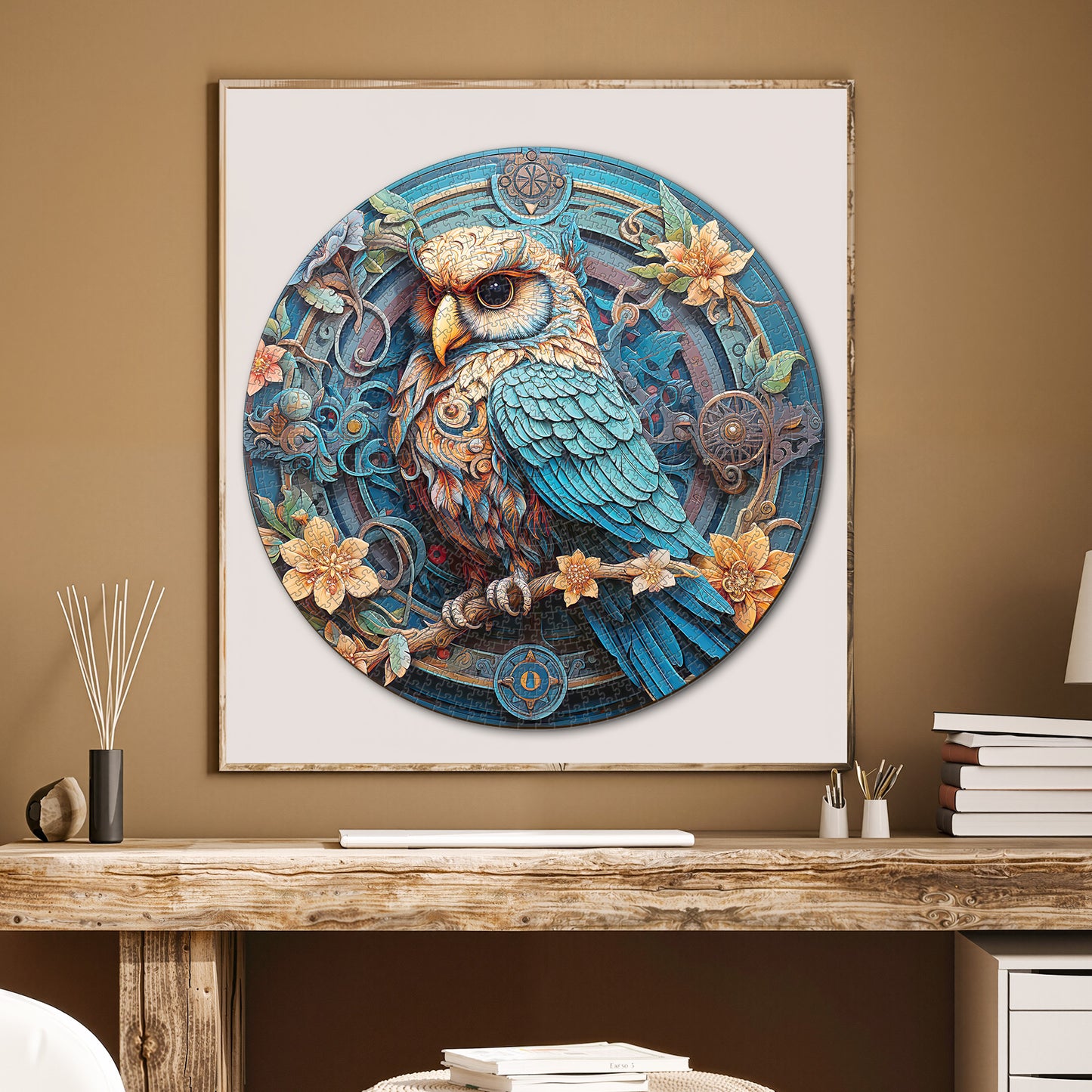 Wise Owl 1000-Piece Cardboard Jigsaw Puzzle
