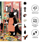 Whimsical Wooden Jigsaw Puzzle - Painter¡¯s Cat Corner - pickApuzzle