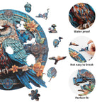 Engaging Wooden Jigsaw Puzzle- Wise Owl