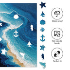 Casse-tête en bois fantaisiste - Vagues de l'océan