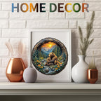 Whimsical Wooden Jigsaw Puzzle- Bear Embrace