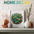 Whimsical Wooden Jigsaw Puzzle- The Snake Family