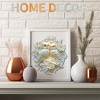 Whimsical Wooden Jigsaw Puzzle- Couple Owl