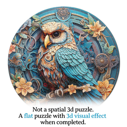 Wise Owl 1000-Piece Cardboard Jigsaw Puzzle